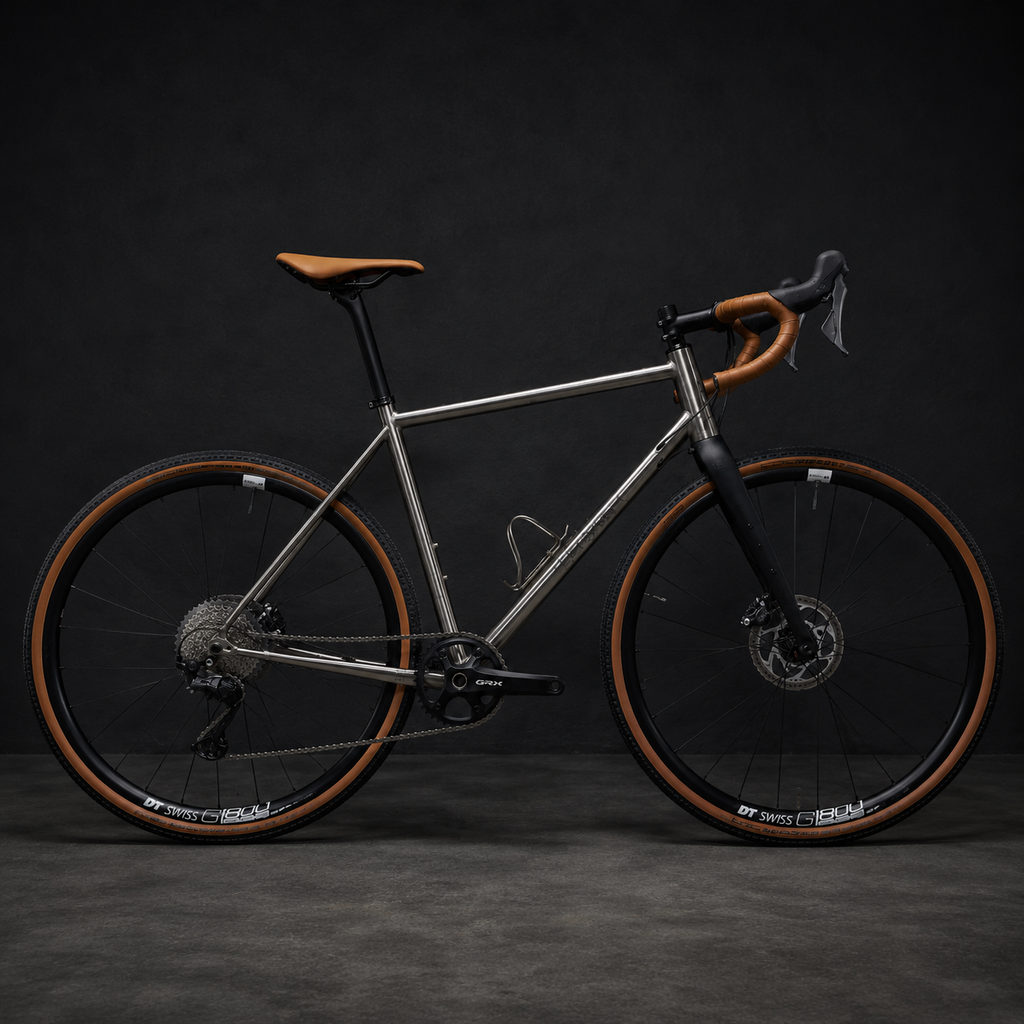Tizona G3 | Titanium Gravel Bike Frame, Stable All-Day Geometry – Tizona Bikes